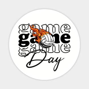 Volleyball Game Day Magnet